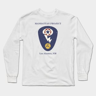 Manhattan Project Insignia Los Alamos, Nuclear WW2 Long Sleeve T-Shirt